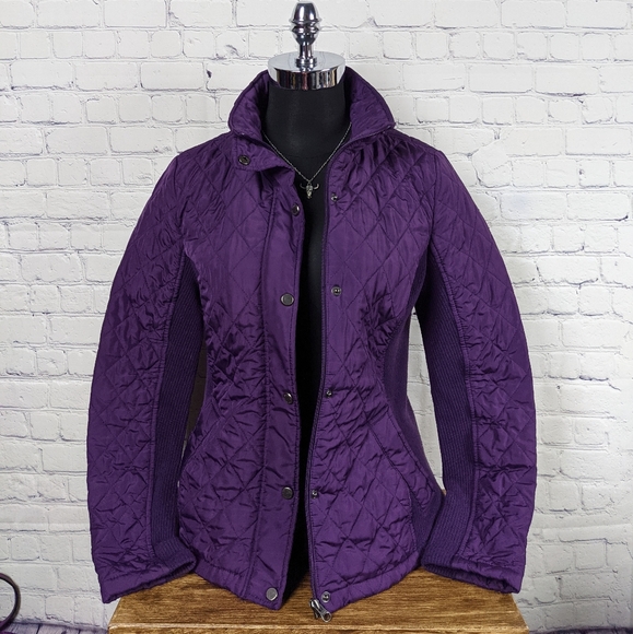 WEATHERPROOF Quilted purple jacket | M - Picture 3 of 9